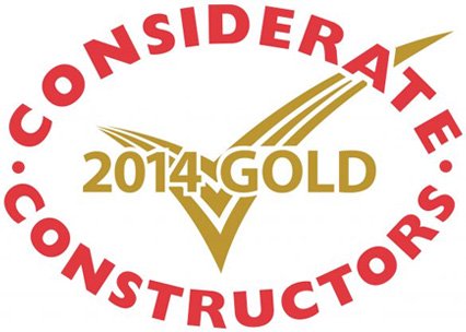 Considerate Constructor Gold Award 2014