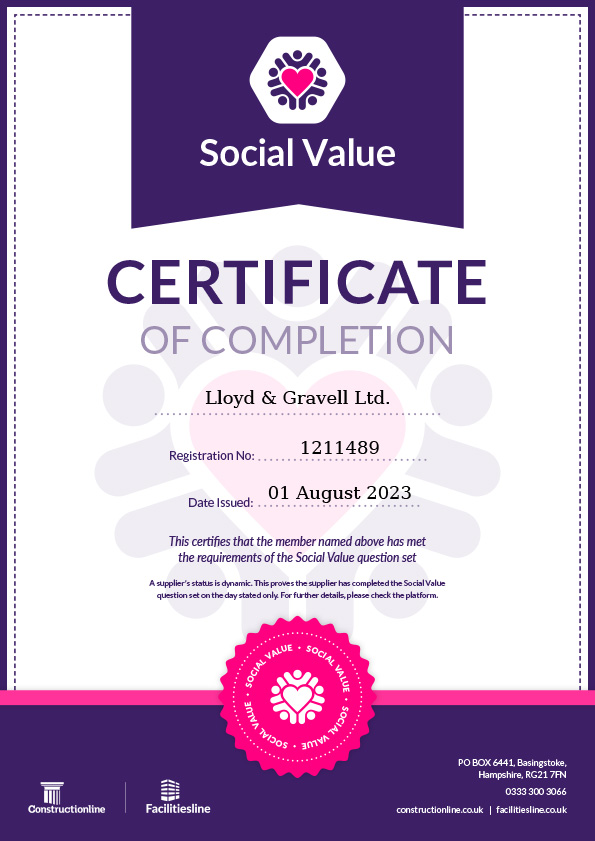 social value certification